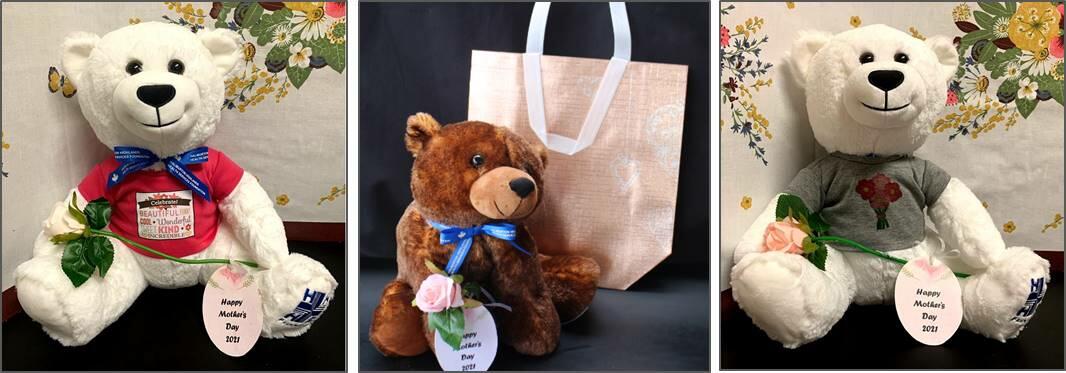 We offer a special limited edition of our most recent bear friends for Mother's Day
