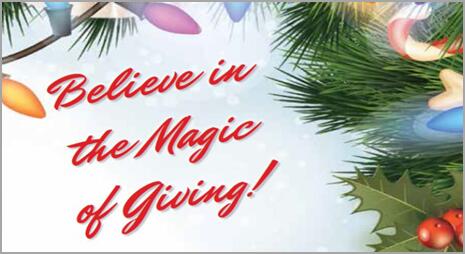 Believe In the Magic of Giving!