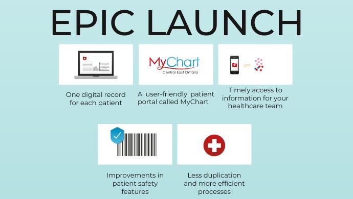 The Epic clinical information system will launch at HHHS on December 3, 2021.