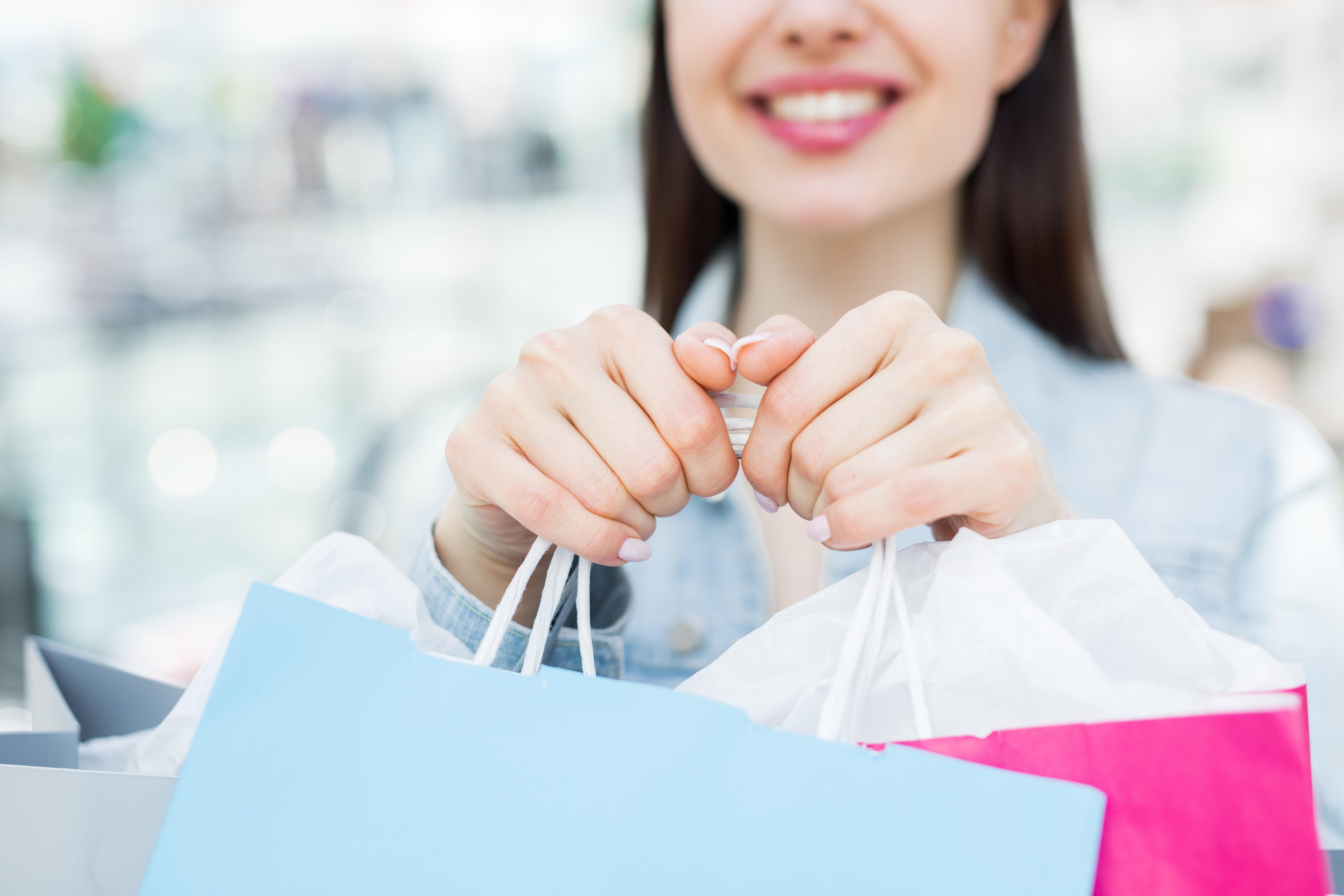 Giving Shopping Bags